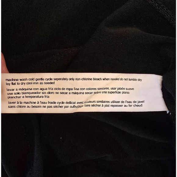 Eloquii Mock Neck Sweater Women's 14/16 Black Third Quarter Sleeve - Picture 7 of 15